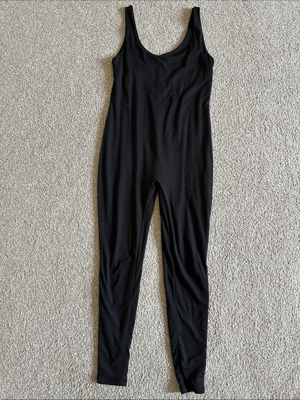 Bumpsuit Women's Black Scoop-Neck Maternity Jumpsuit
